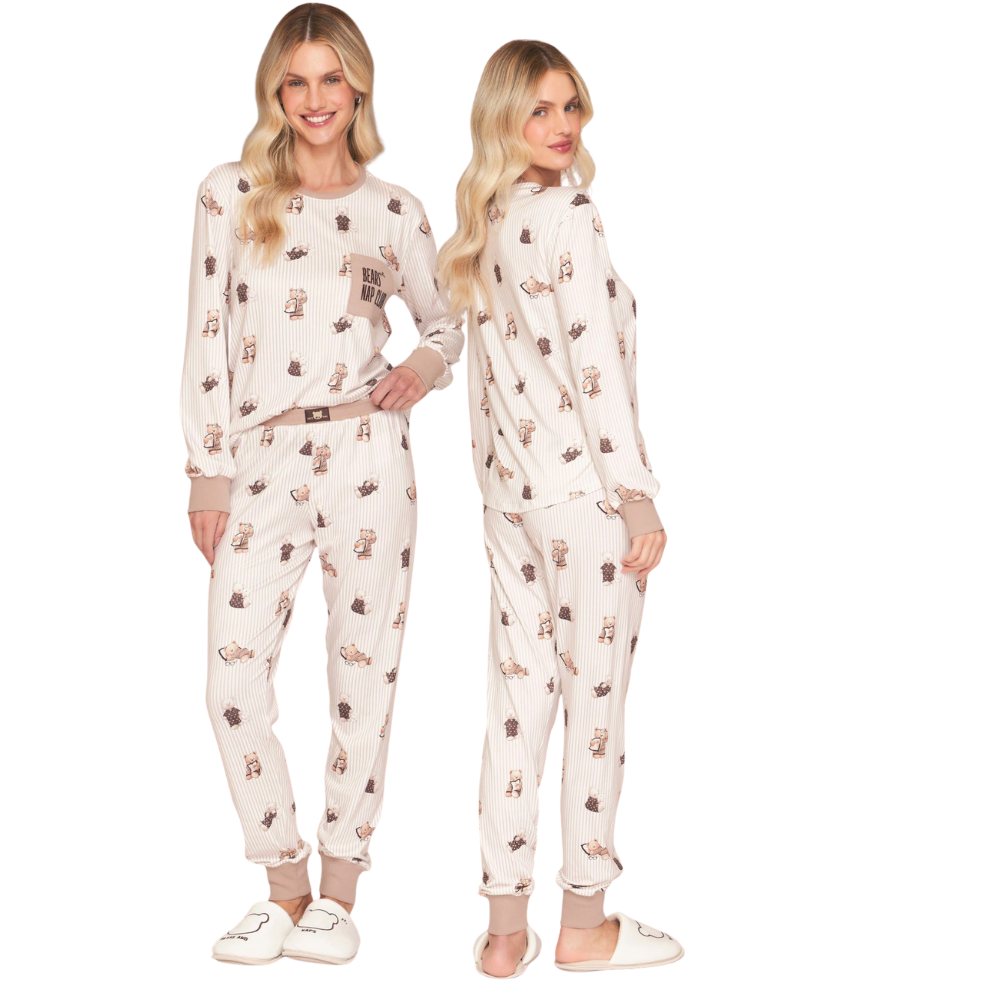Pijama Jogger Feminino Nap Club em Sublime Touch - Lua Luá