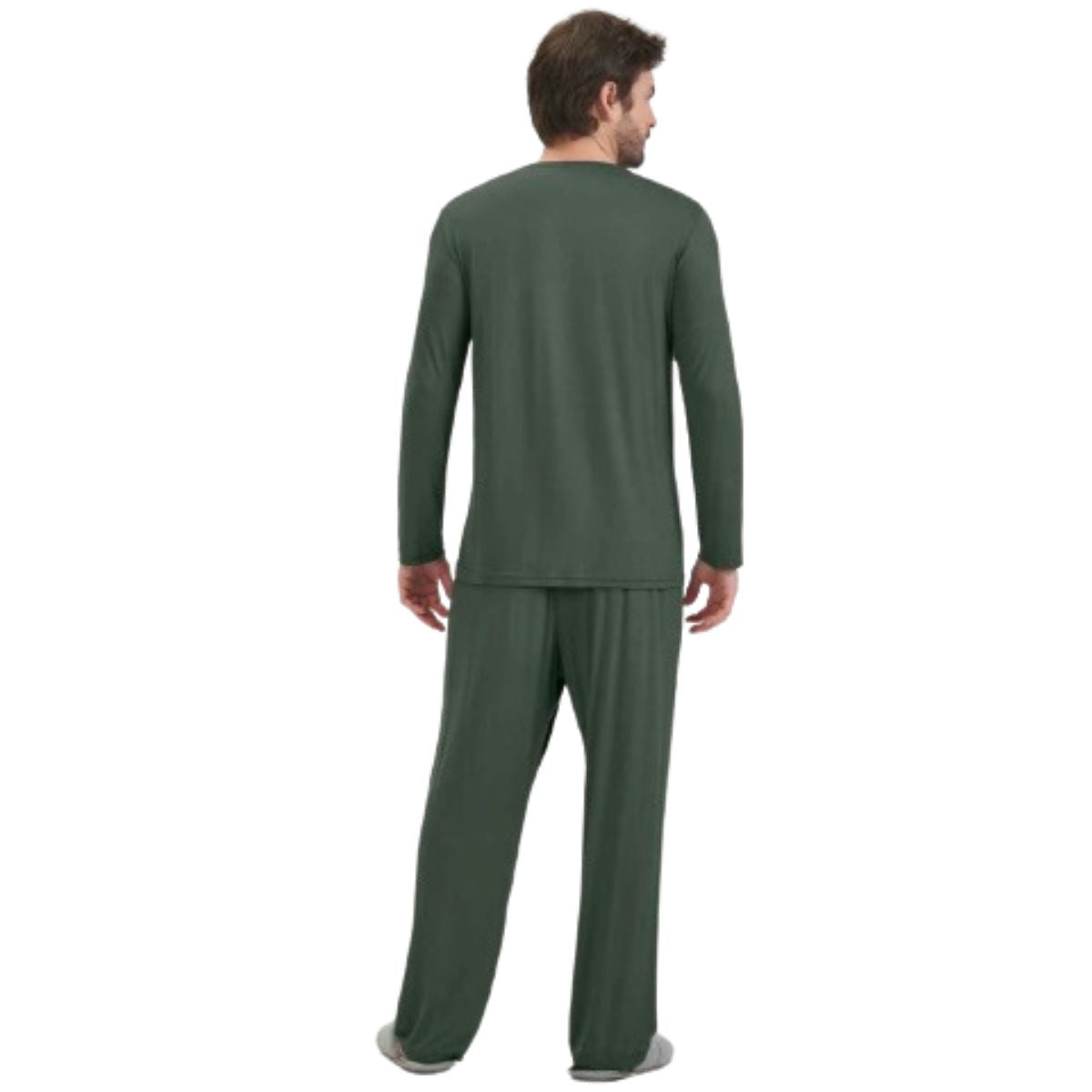 Pijama Manga Longa Masculino Cor com Amor