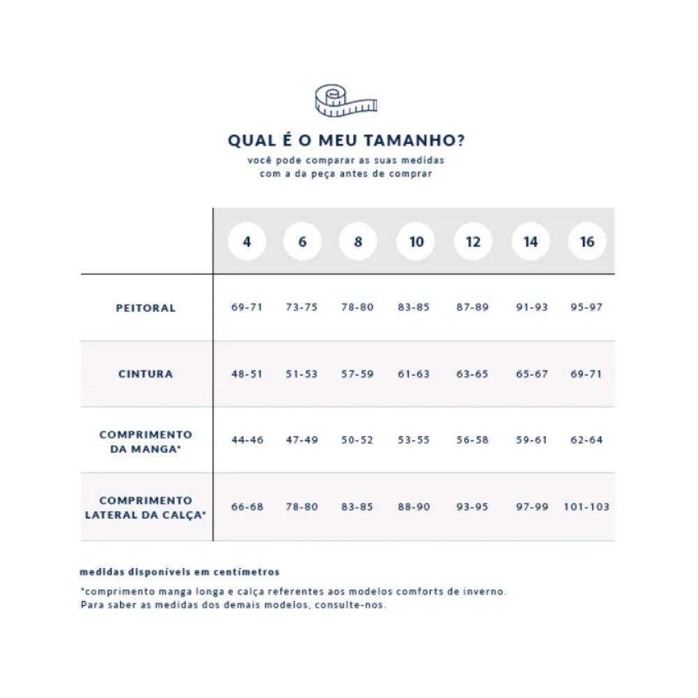 Pijama Curto Masculino Infantil Malha Melange Soft Touch