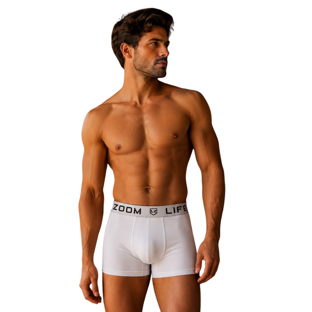 Cueca Boxer Masculina Confortável em Microfibra Forro 100% Algodão | Life Zoom