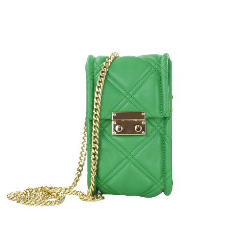 Bolsa Eco Sustentável com Alça em Metal Dourado