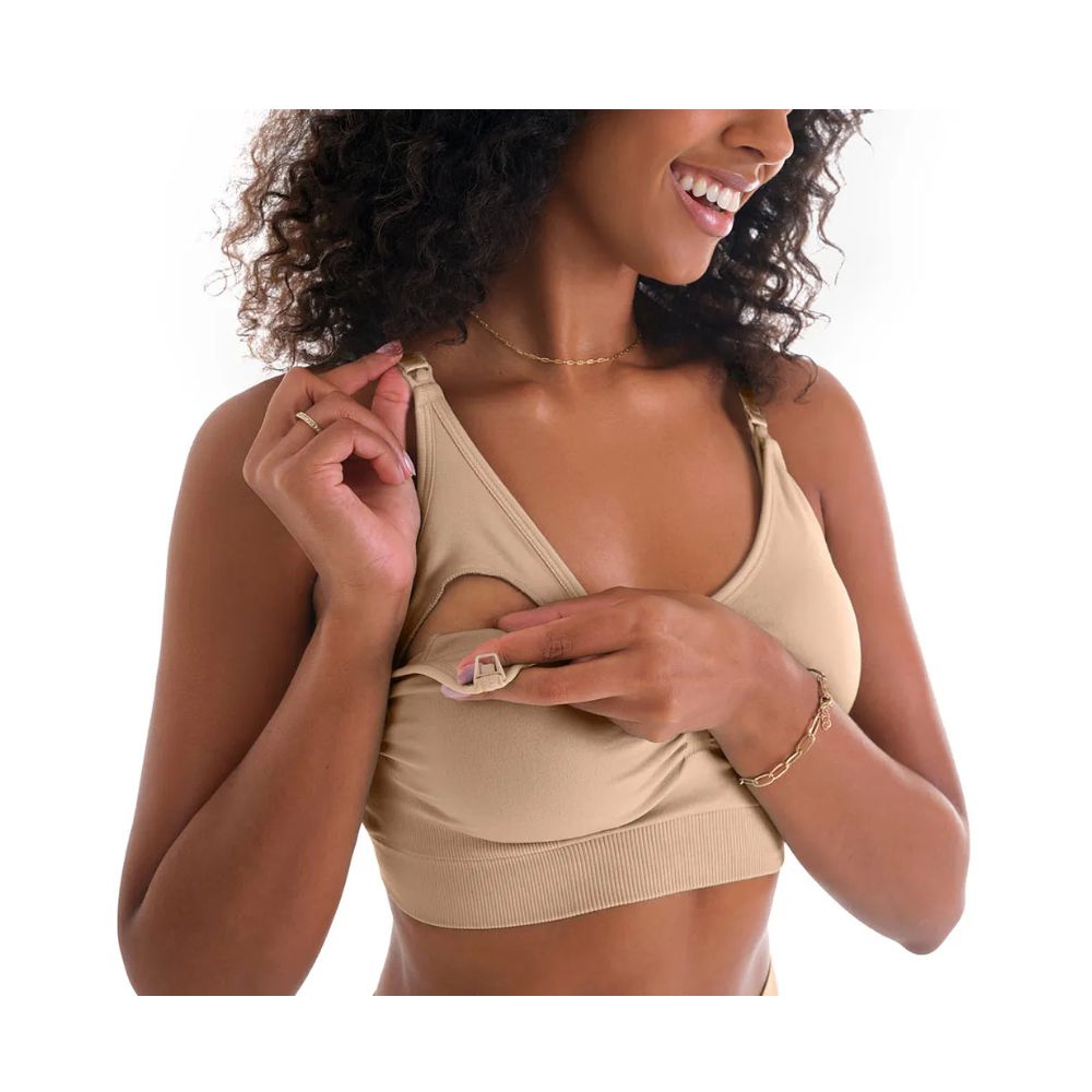 Sutiã Amamentação Sem Costura  Conforto e Praticidade para Mamães