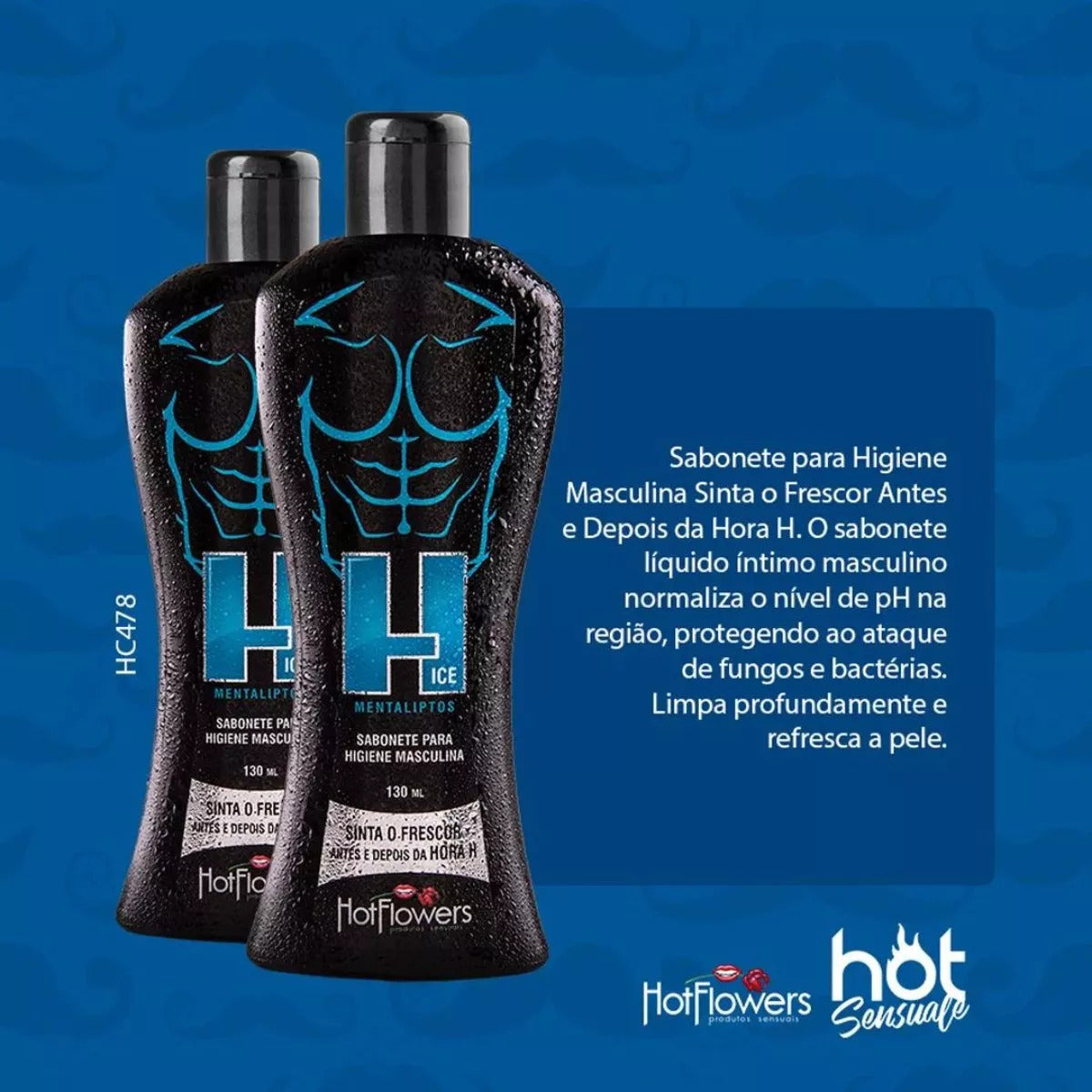 Sabonete Íntimo Para Higiene Masculina Mentaliptos HotFlowers