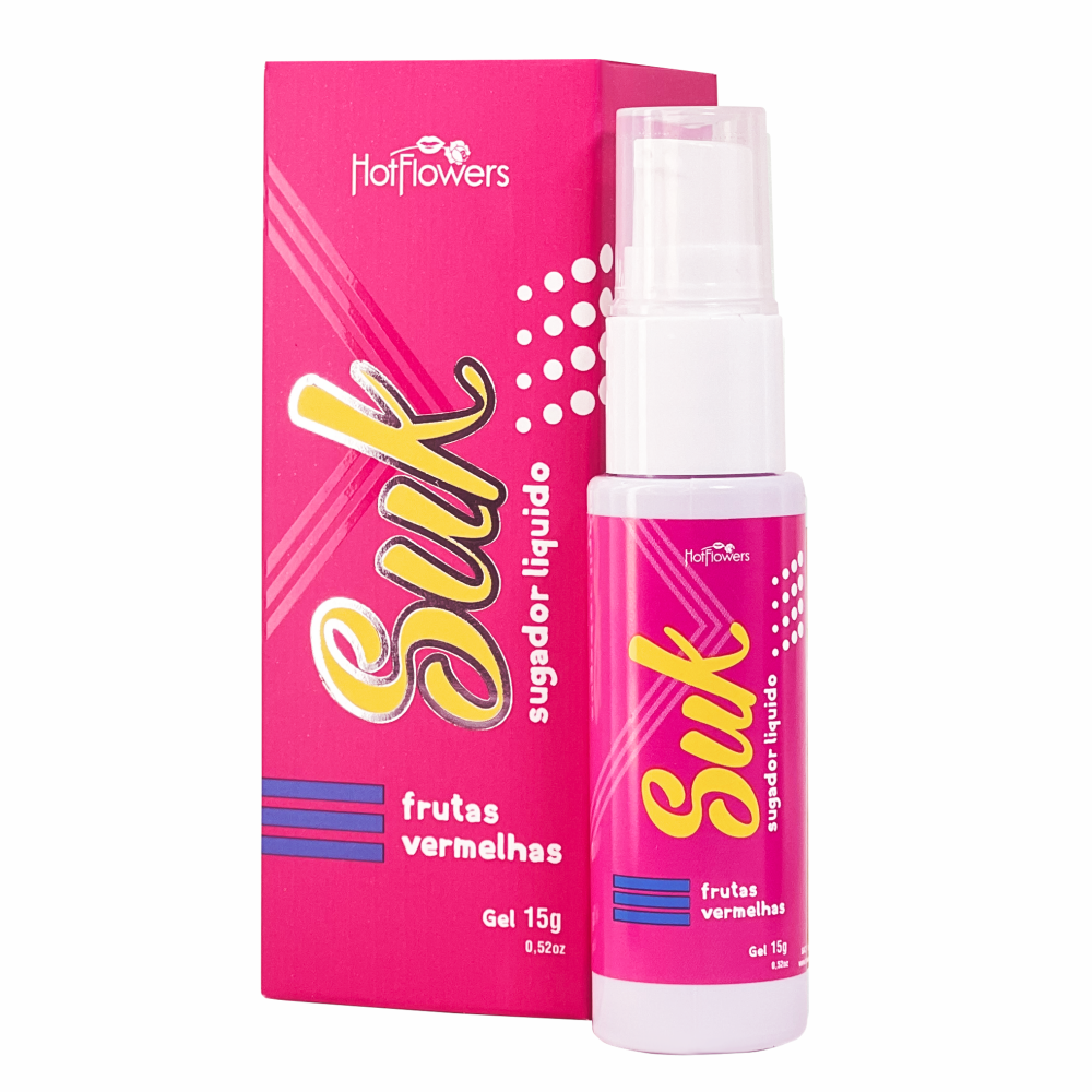 Gel Sugador Líquido Suk Frutas Vermelhas