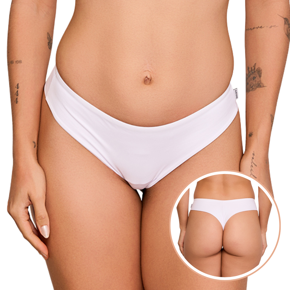 Calcinha Fio Dental Dupla Liso Conforto Nayane Rodrigues