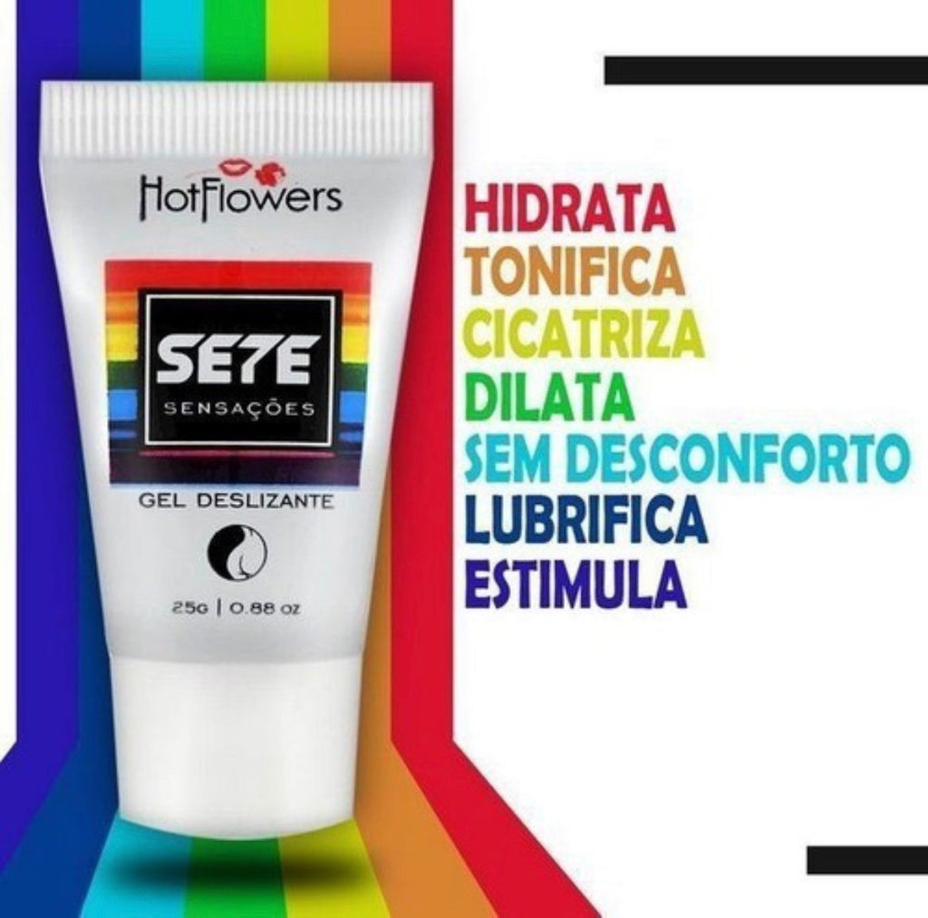 Gel Lubrificante Íntimo Se7e Sensações HotFlowers