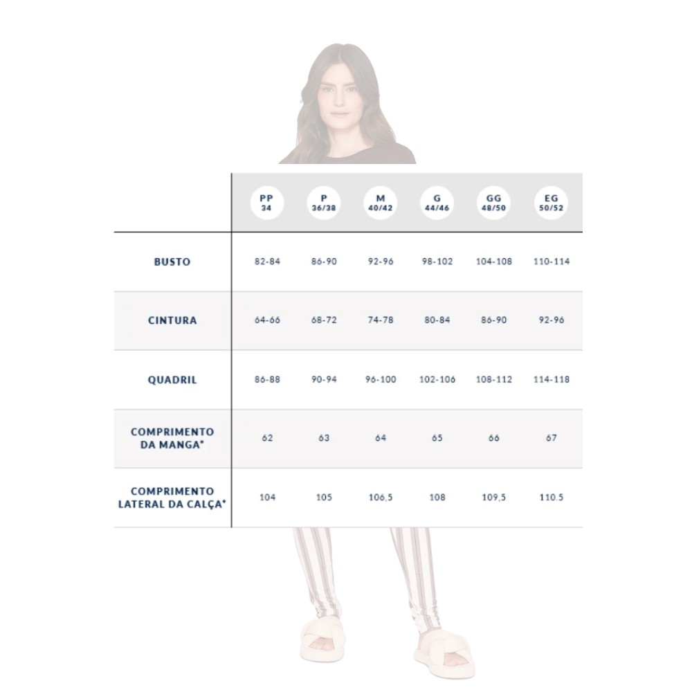 Pijama Legging Feminino Chic Harmony Viscolycra em Sublime Touch - Lua Luá