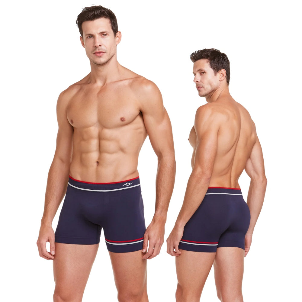 Cueca Boxer Microfibra Sem Costura não Enrola nas Pernas