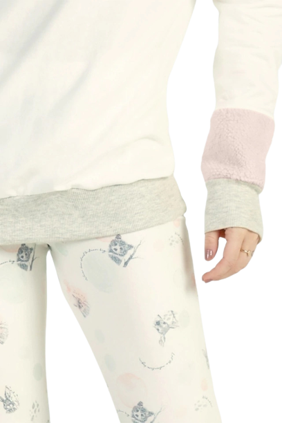 Pijama Manga Longa Bichinhos Fofinhos Cor Com Amor