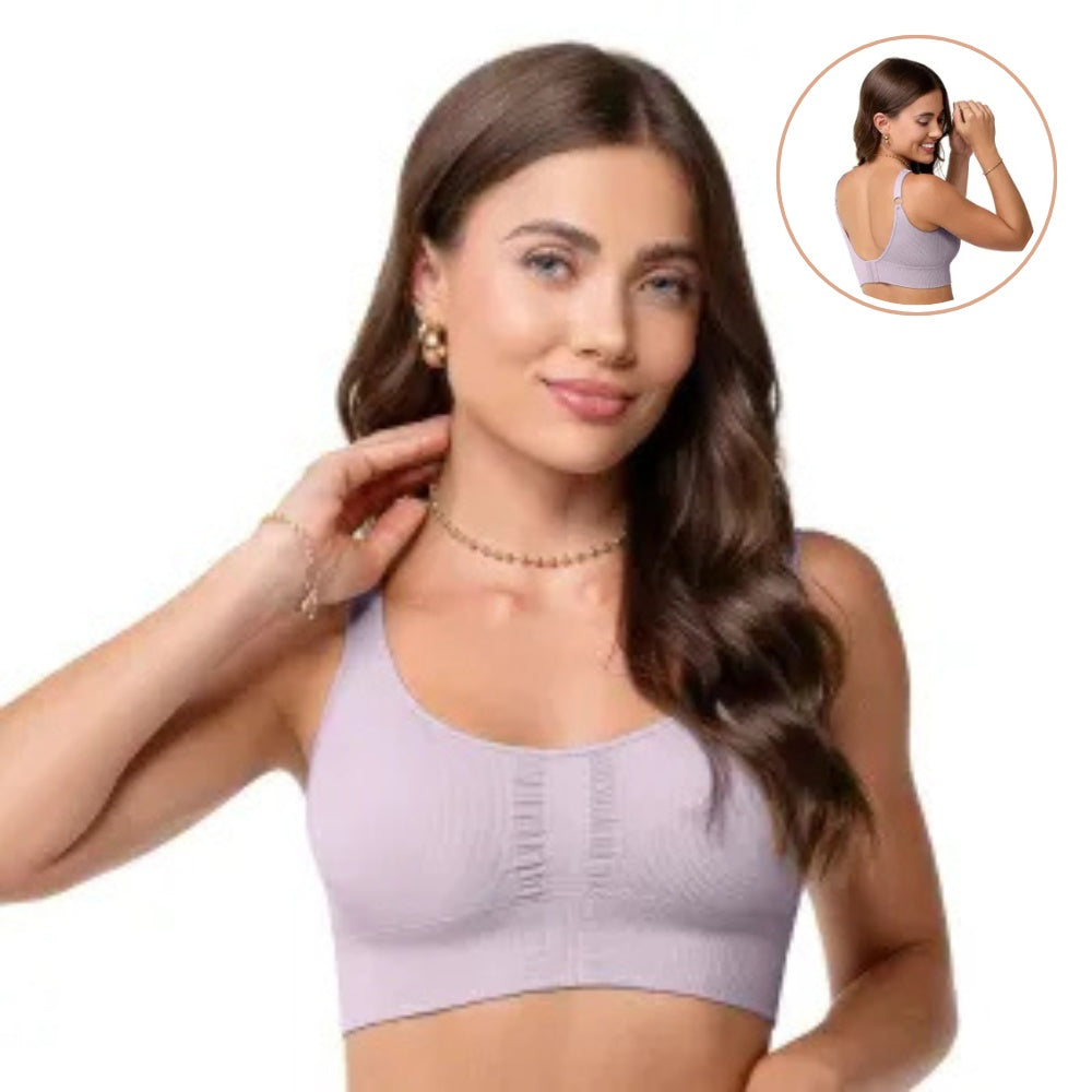 Sutiã Comfort Anatômico Alças Reguláveis Bojo Removível sem Costura