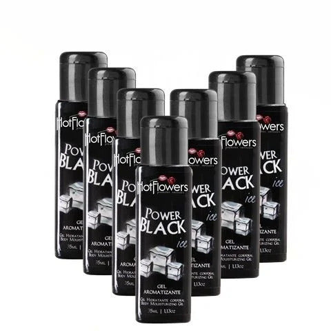 Gel Aromatizantehidratante Power Black Ice Hotflowers