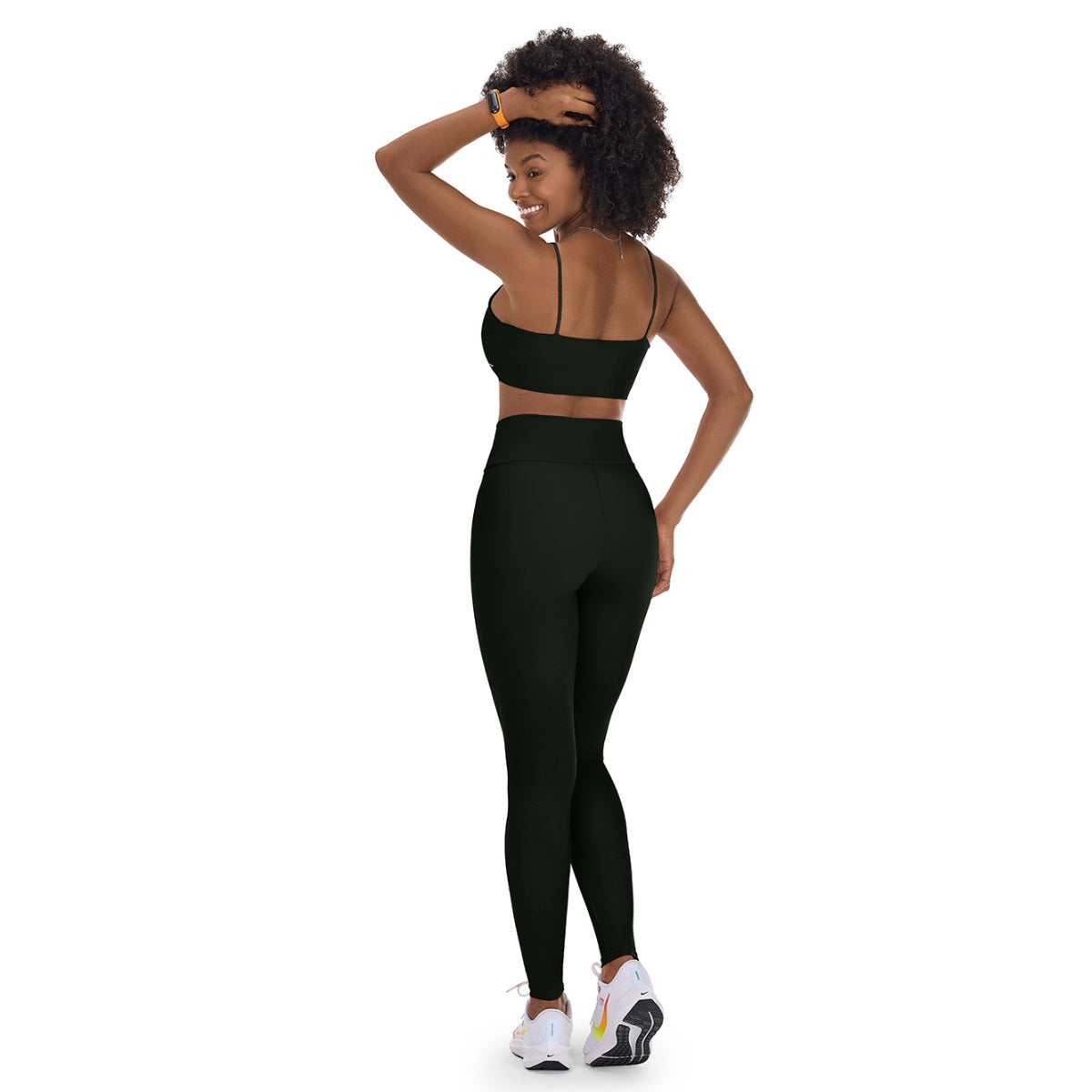 Top Fitness de Alças Retas com Bojo Fixo