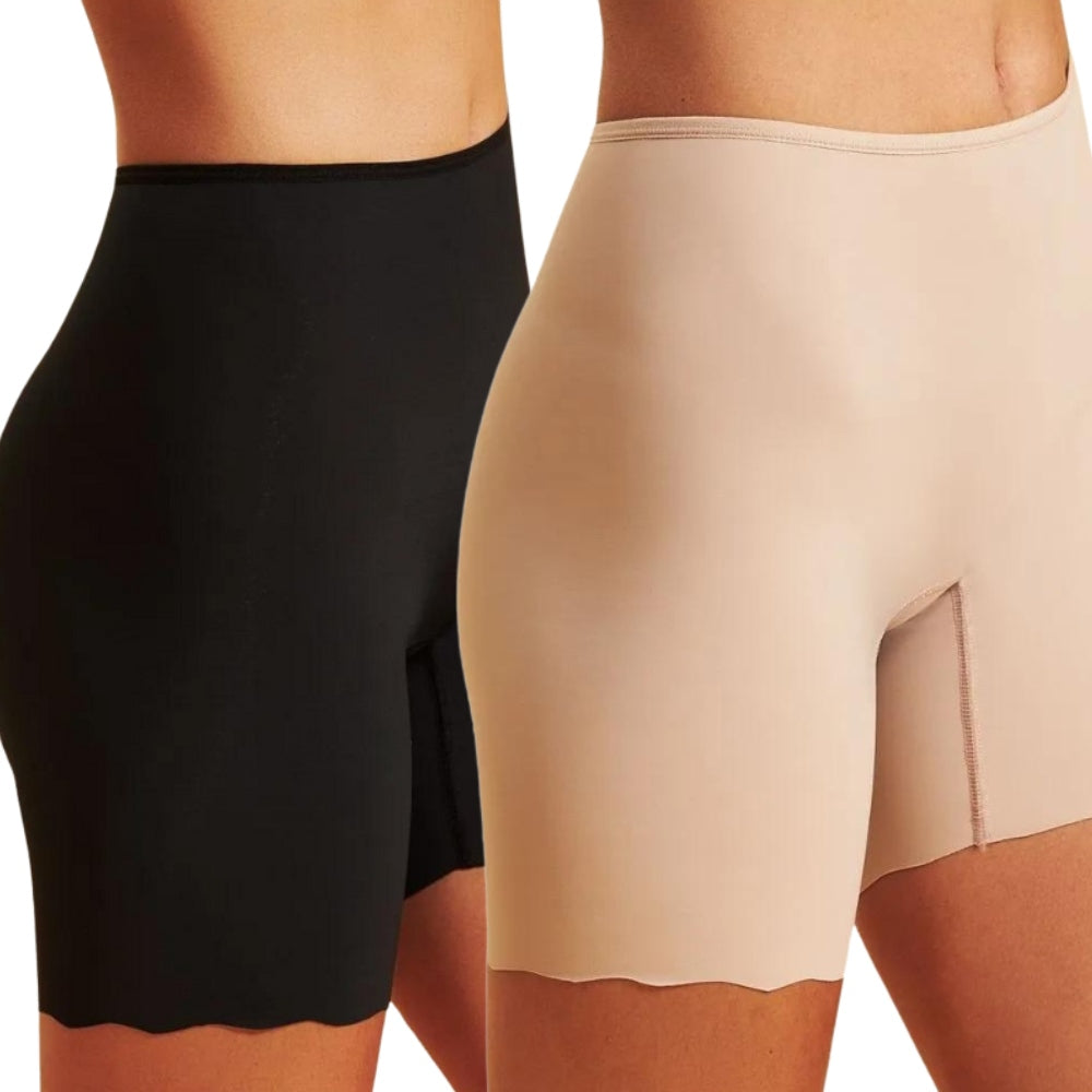 Bermuda Sem Costura - Cintura Alta, Conforto e Modelagem Alongada