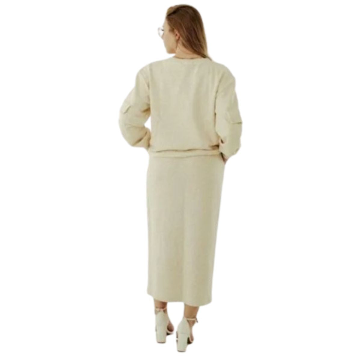 Saia Feminina de Moletom Macia, Quentinha e Super Estilosa