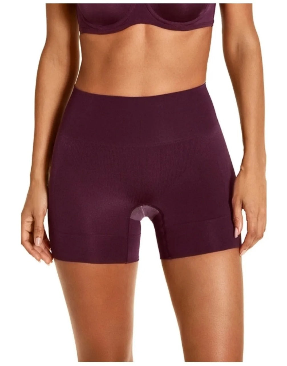 Bermuda Modeladora Lipstick Makeup Skin Cintura Média Suaviza Barriguinha e Quadril