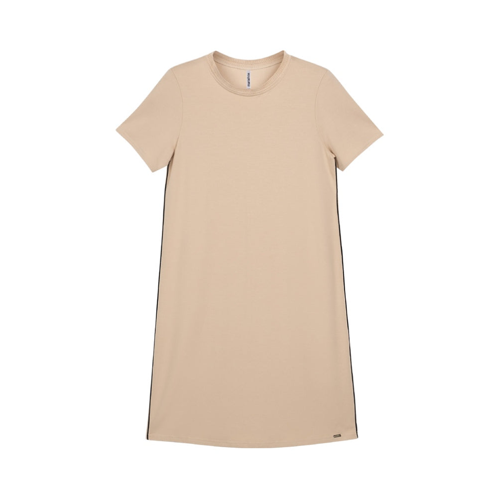 Vestido em Moletinho de Viscose com Elastano