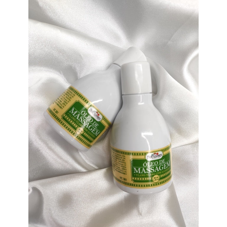 Oleo De Massagem Ylang Ylang Com Algodao Hotflowers