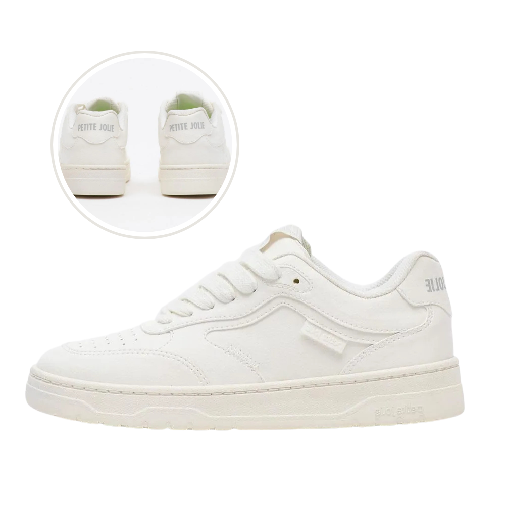 Tênis Petite Jolie Shoot White do Básico ao Fashion