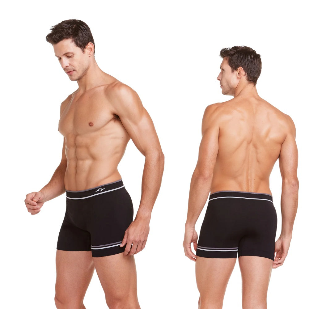 Cueca Boxer Microfibra Sem Costura não Enrola nas Pernas