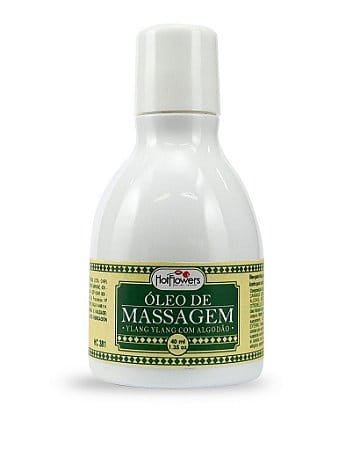 Oleo De Massagem Ylang Ylang Com Algodao Hotflowers
