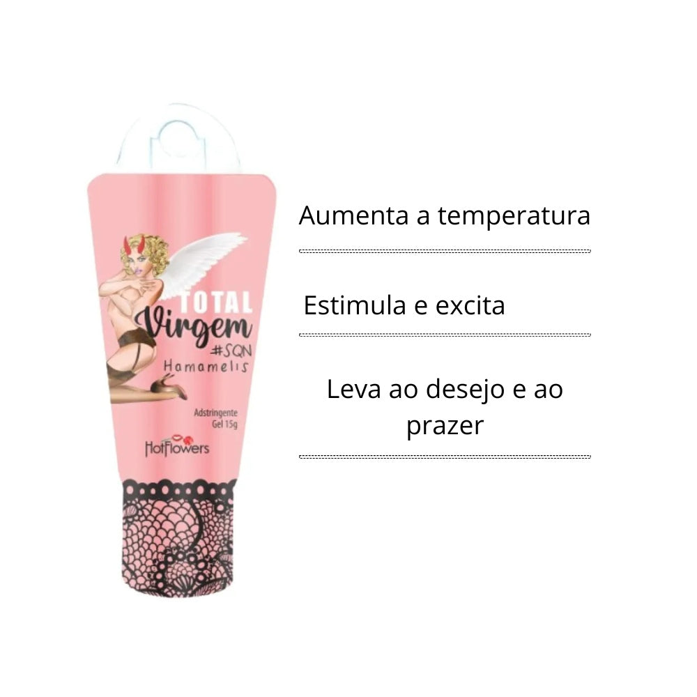 Gel Adstringente Total Virgem Sensação de Redução