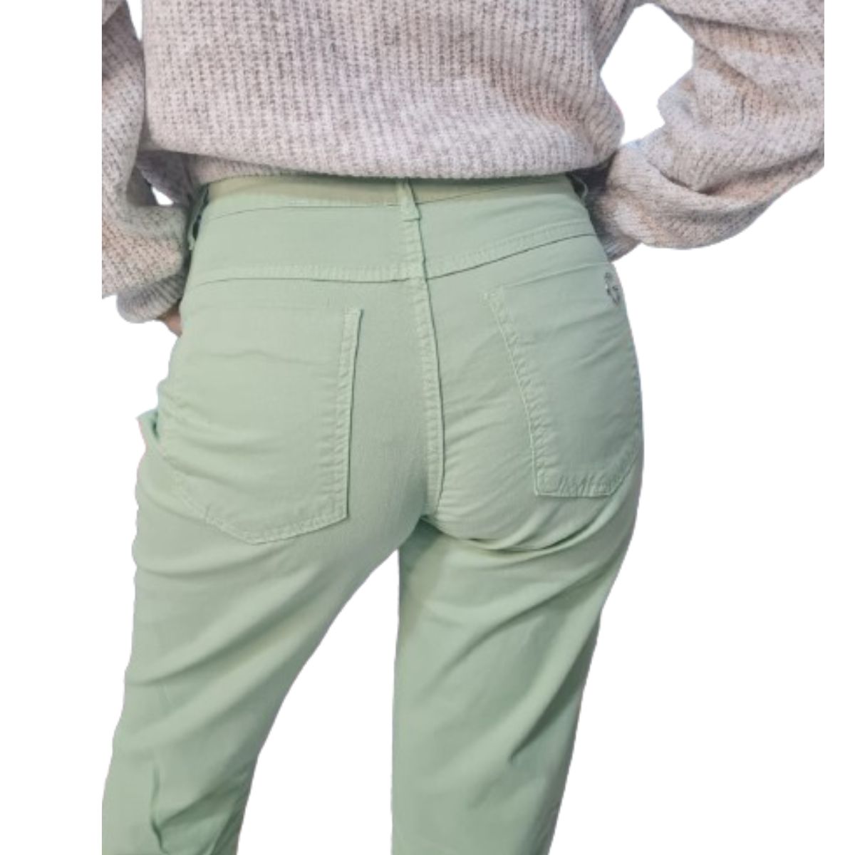 Calça Jeans Casual Feminina Jogging New Stretch