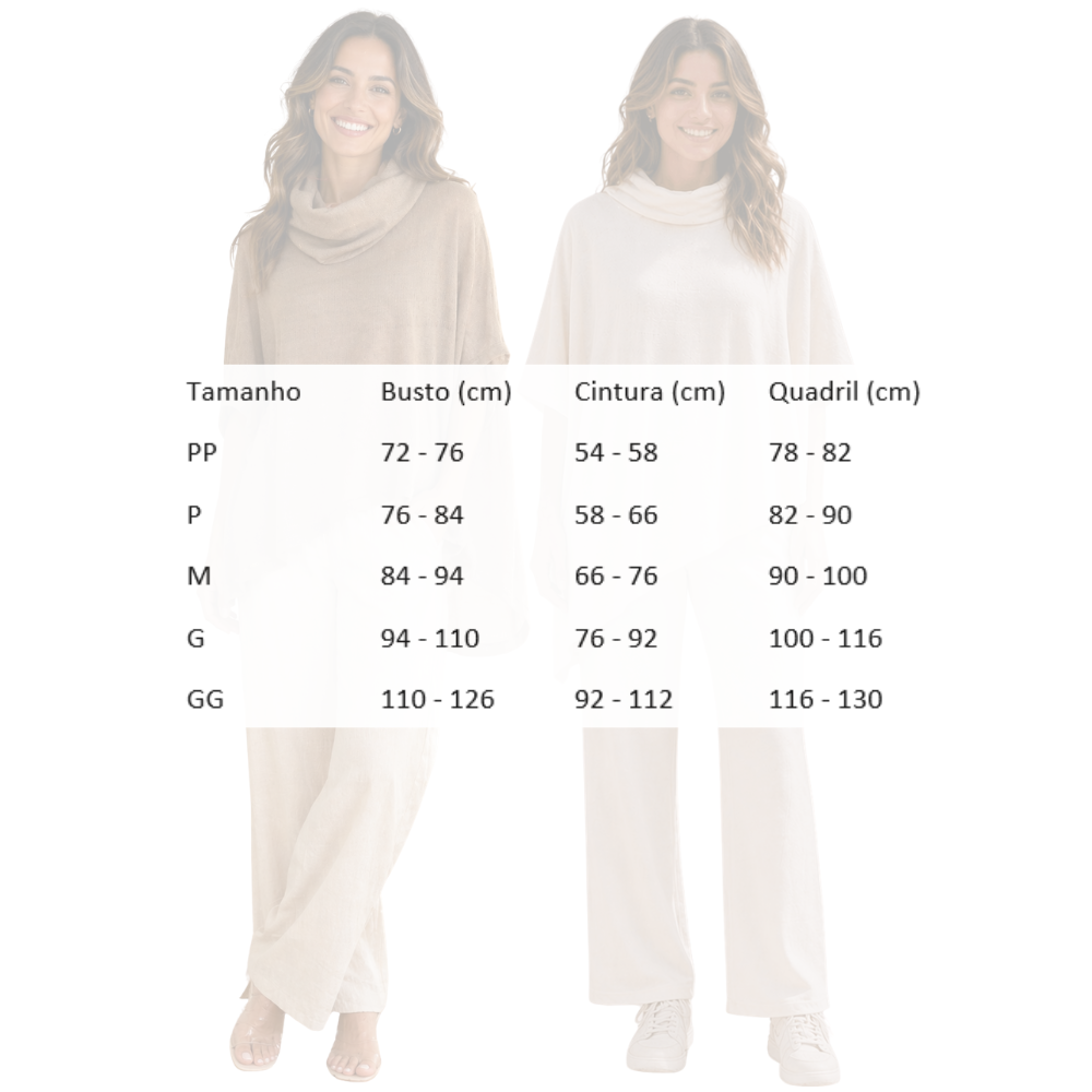 Blusa Feminina Estilo Poncho Leve e Elegante