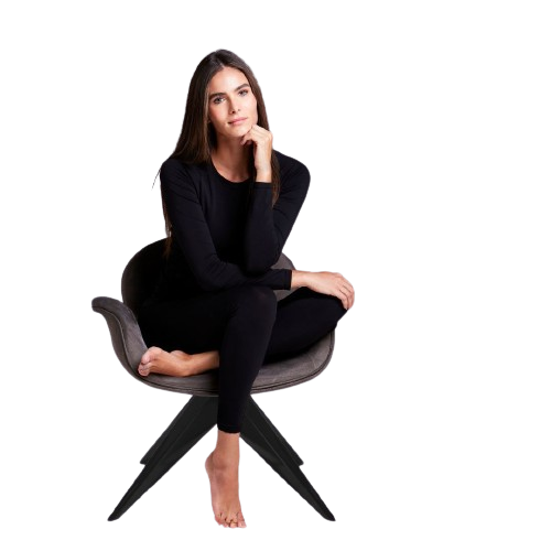 Básica Feminina Skin Manga Longa  Segunda Pele Plié Isolamento Térmico