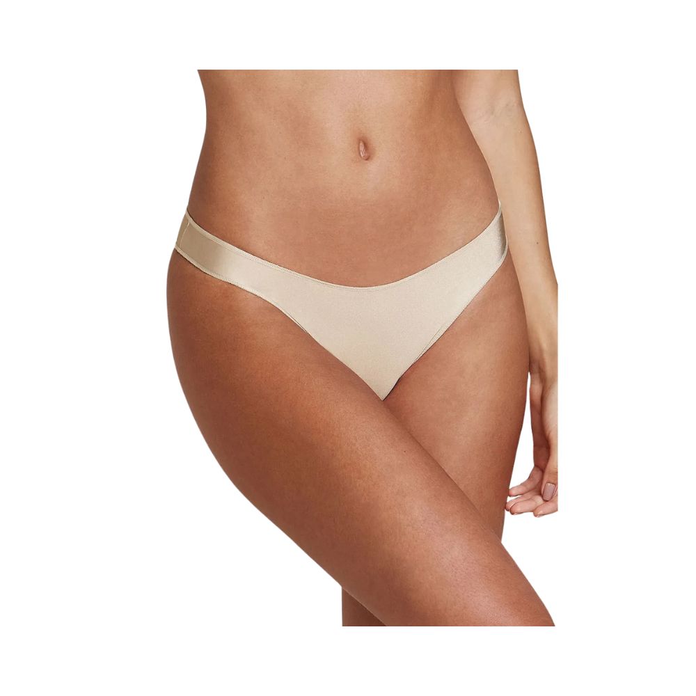 Calcinha Biquíni Acabamento Invisível em Microfibra Cintilante