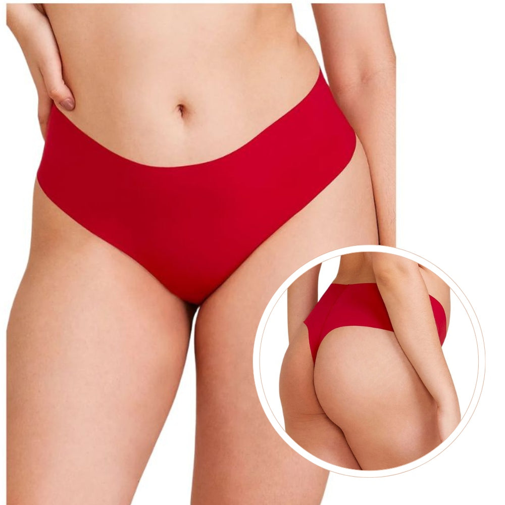 Calcinha Fio Dental Laterais Largas Em Microfibra