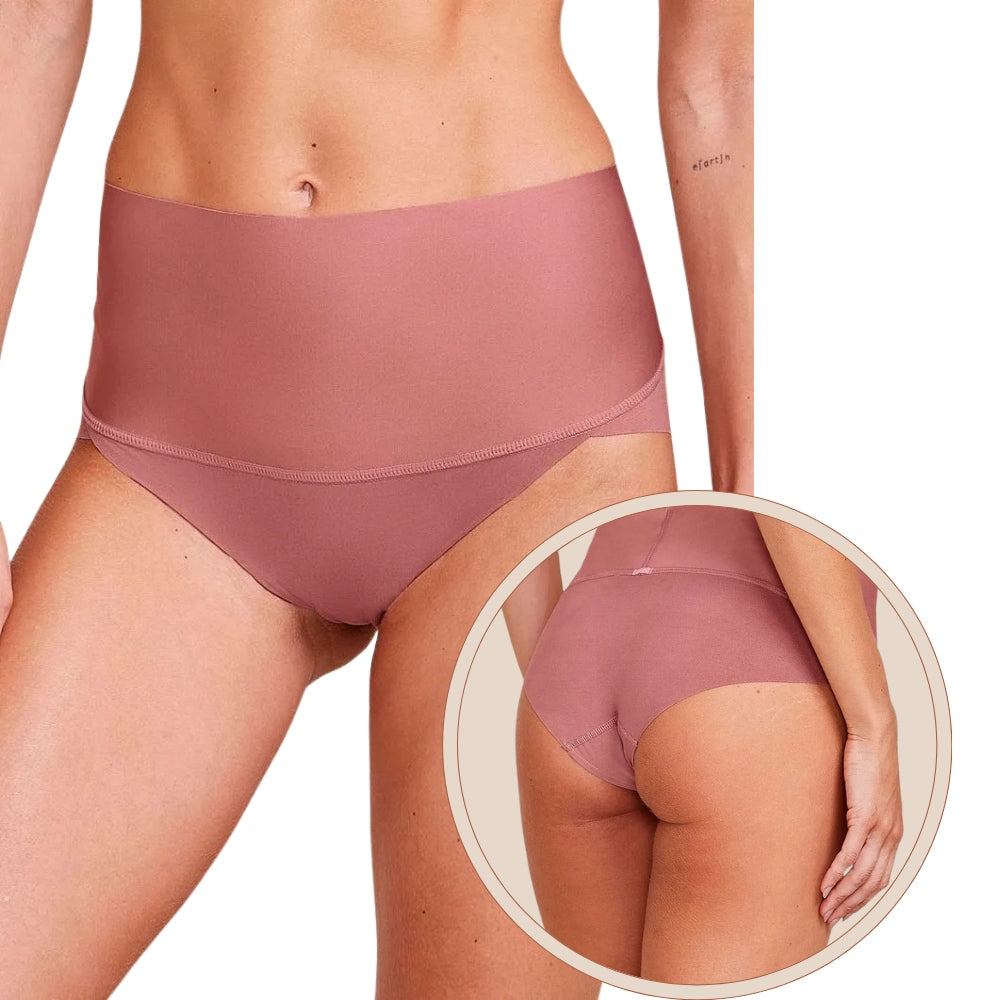 Calcinha Cintura Alta Invisível Em Microfibra