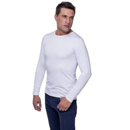 Básica Térmica Masculina Gola Redonda Policorp Anti-Odor e com Tratamento Anti-Bacteriano
