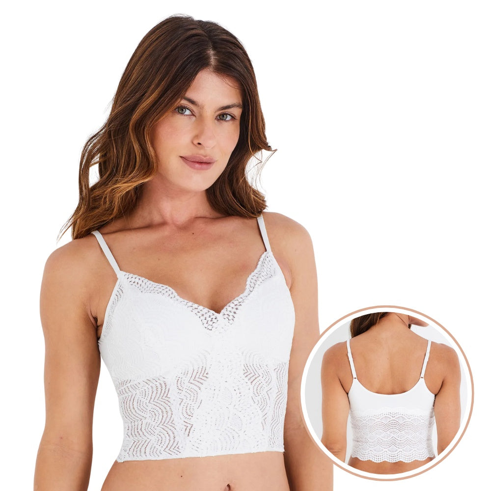 Sutiã Sutop® Corset Vellumare: Renda no Look