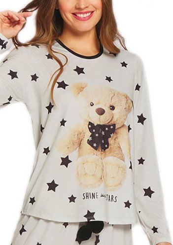 Pijama Comprido de Conforto Recco - Noites de Puro Aconchego e Estilo Incomparável!