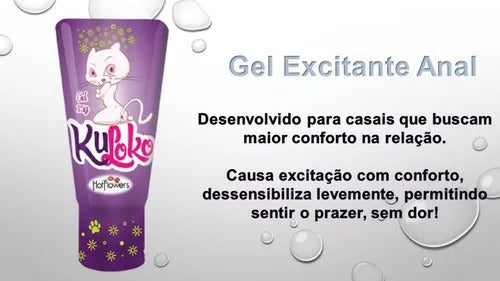 Kuloko – Gel Deslizante com Efeito Vibrante, Refrescante e Alívio do Desconforto