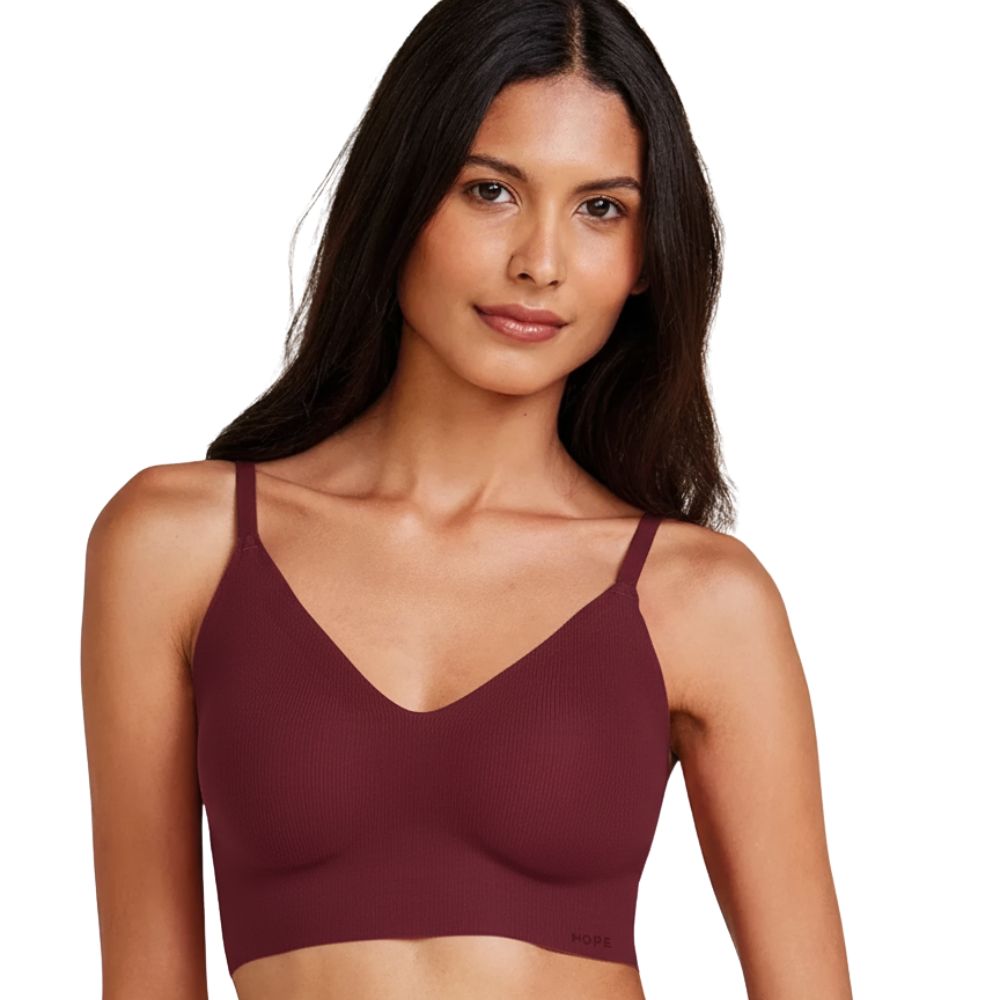 Sutiã Top com Bojo Removível com Tecido Leve e Elástico