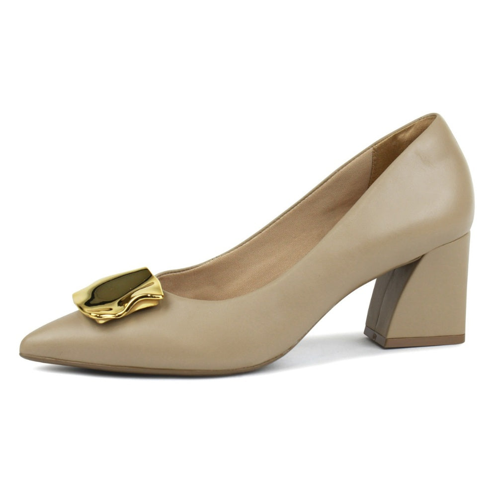 Sapato Feminino Salto Bloco - Conforto e Elegância