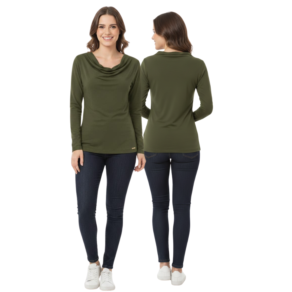 Blusa Feminina em Modal A Evolução do Algodão com Conforto - Lua Luá
