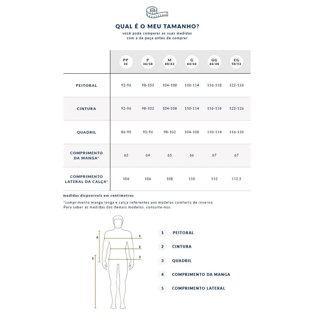 Pijama Curto Masculino para o Verão - Conforto em Poliamida Melange