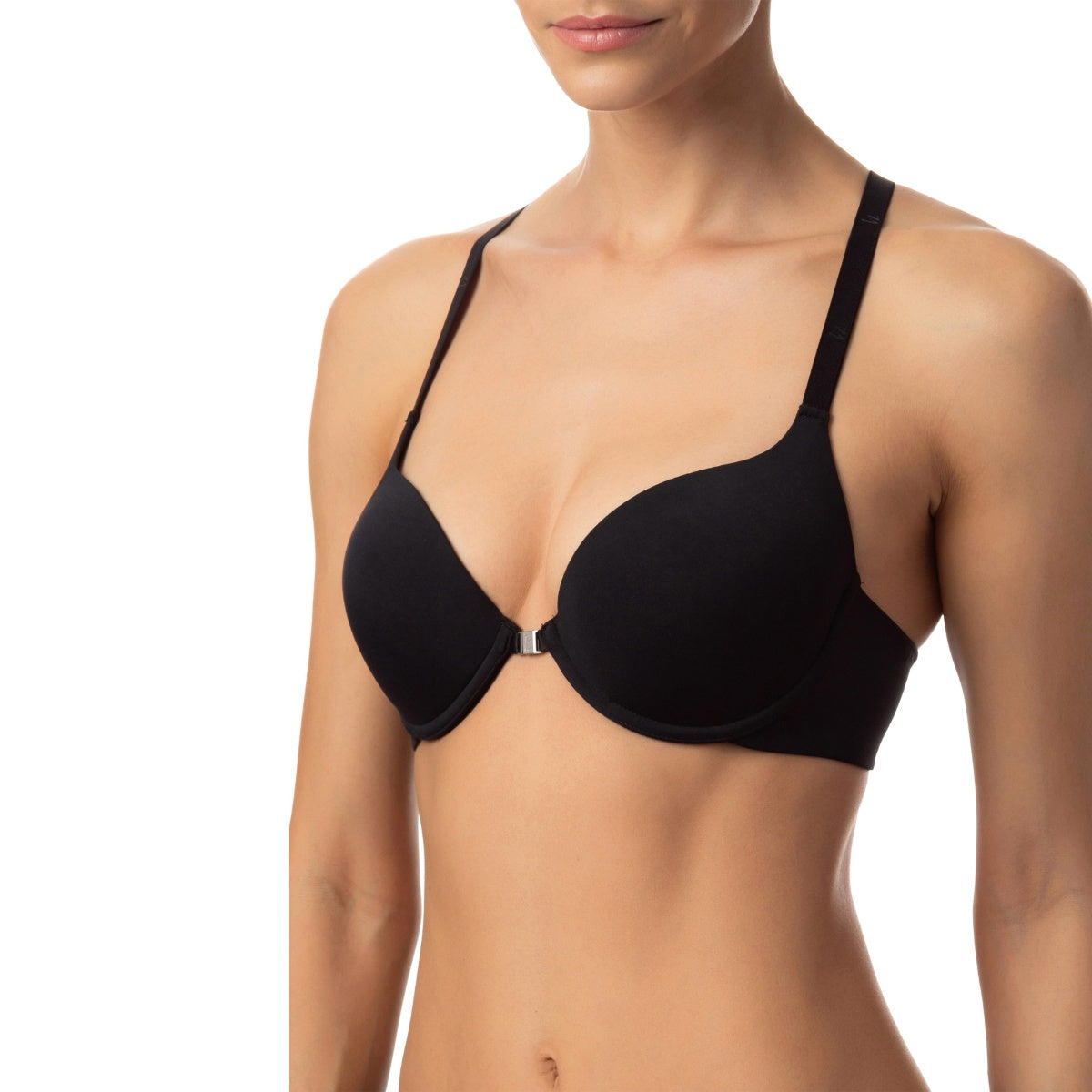 Sutiã Nadador com Bojo e Aro com Abertura frontal com Fecho de Metal