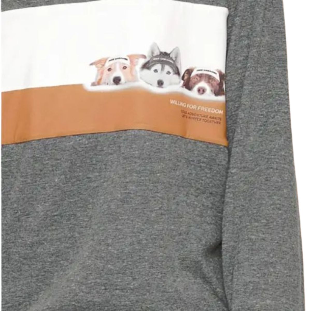 Pijama Jogger Masculino Infantil Free Dogs Lua Luá