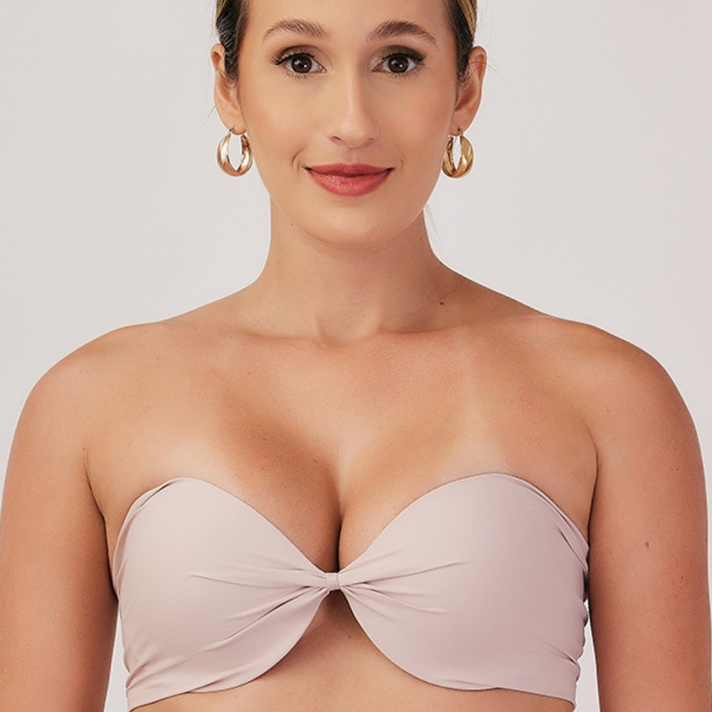 Sutiã Tomara que Caia sem Alças com franzido Nayane Rodrigues