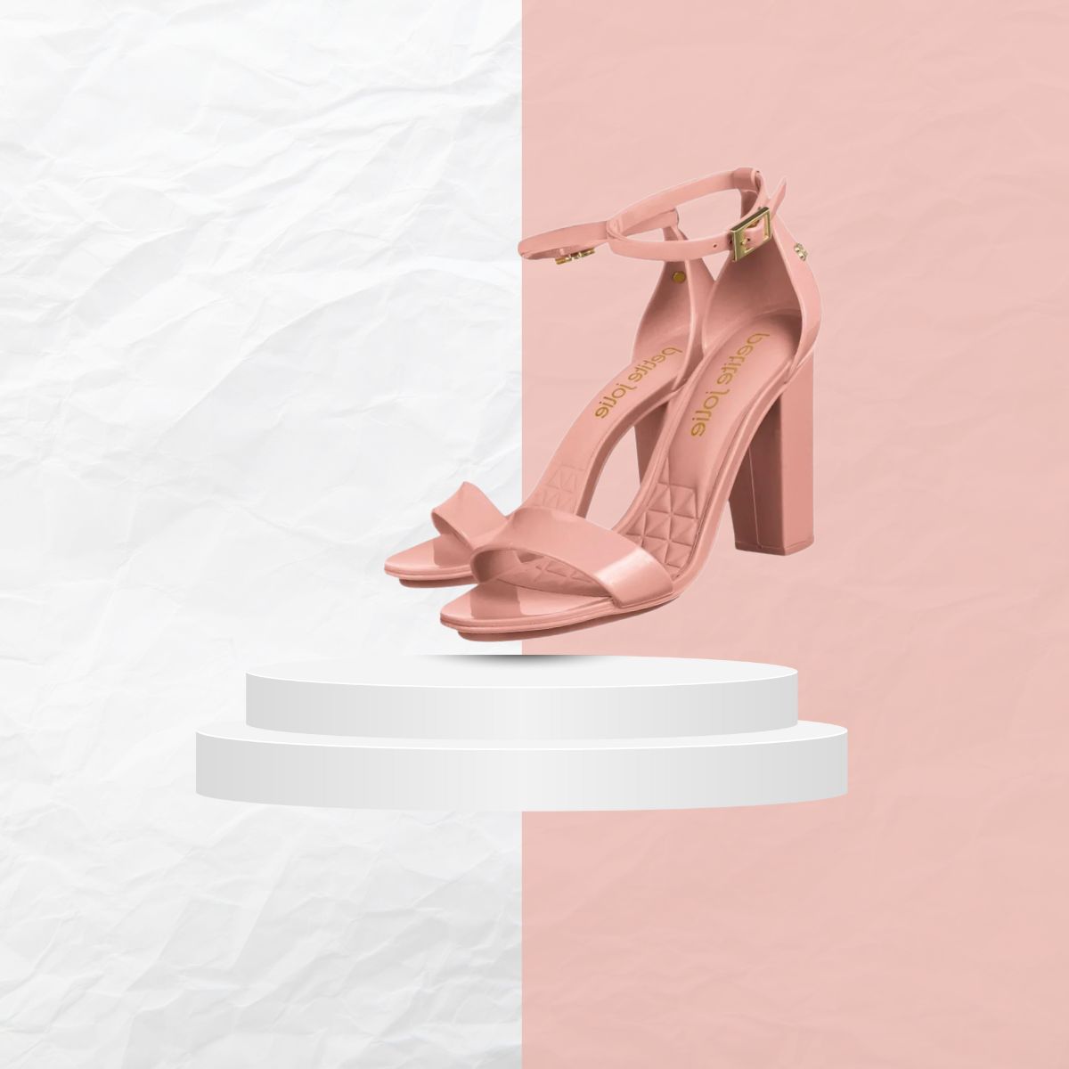 Sandália J-Lastic Rosa Roma