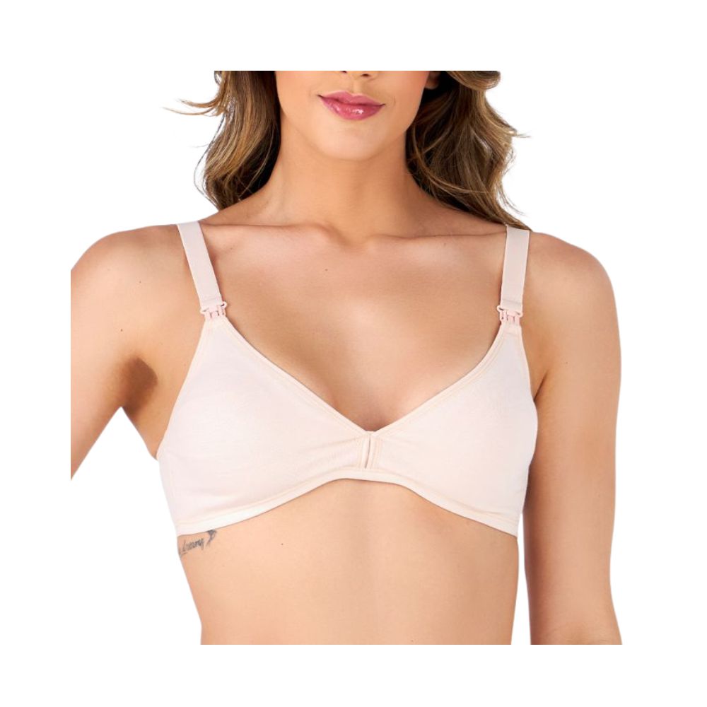 Sutiã de Amamentação 95% Algodão sem Bojo e sem Aro: O Essencial para Mamães