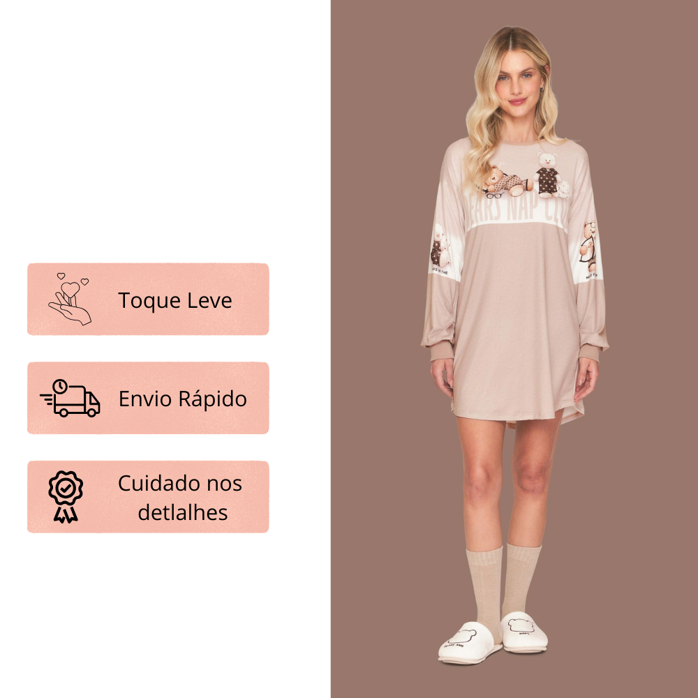 Dress Feminino Nap Club em Sublime Touch - Lua Luá