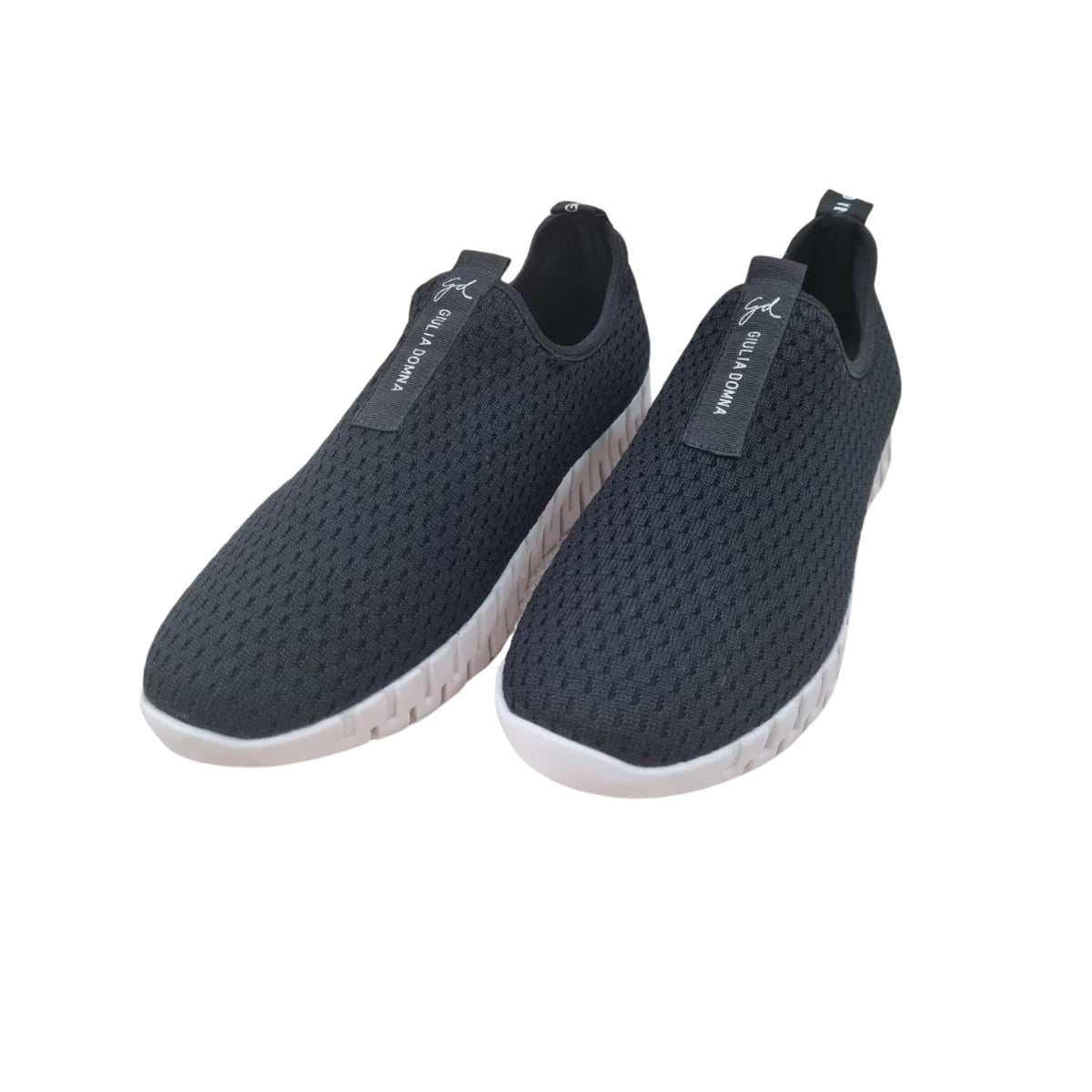 Tênis Malha Favo Preto Giulia Domna