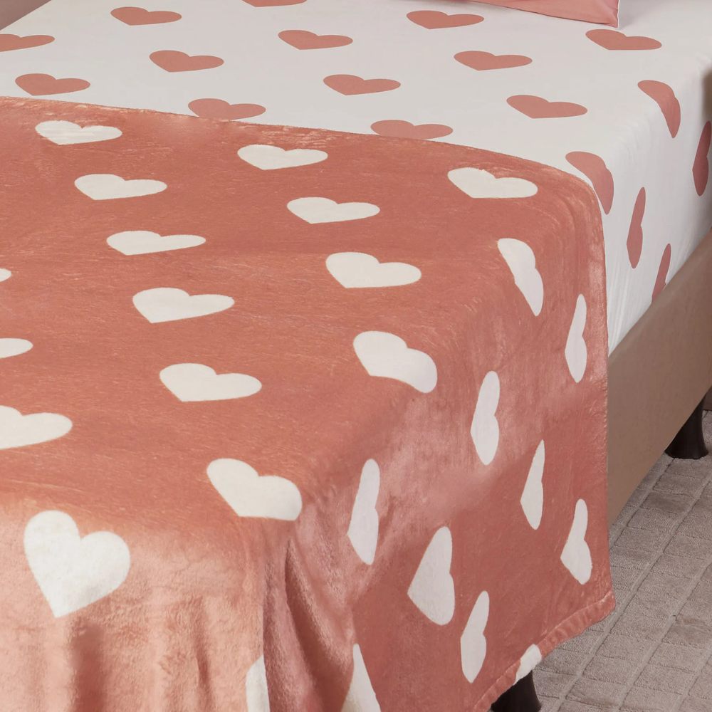 Manta Estampada Queen Size em Tecido Soft Lux – Aconchego, Elegância e Maciez Extra