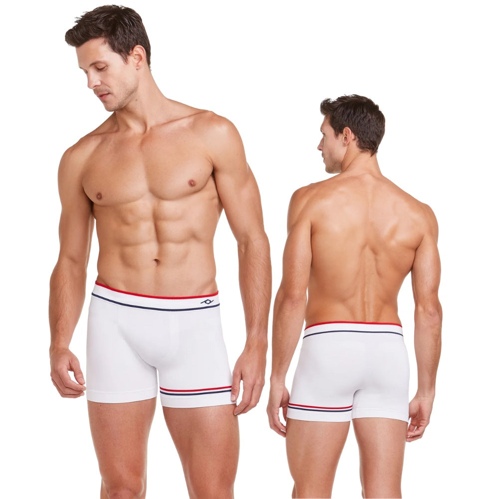 Cueca Boxer Microfibra Sem Costura não Enrola nas Pernas