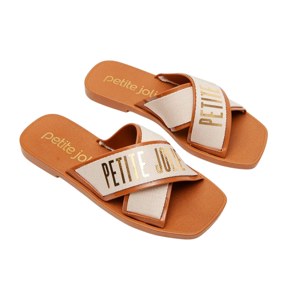 Chinelo Estilo Rasteirinha com Tiras em X