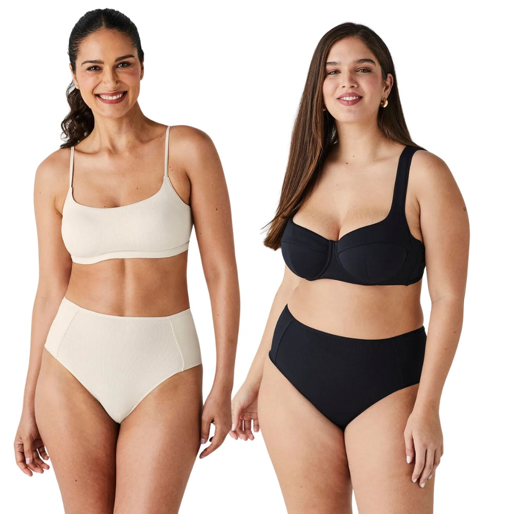 Calcinha Hot Panty Canelada Cintura Super Alta